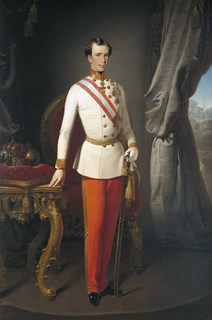 Ritratto dell'imperatore d'Austria Francesco Giuseppe I - Vienna